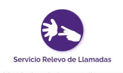 relevo llamadas logo servicio relevo de llamadas